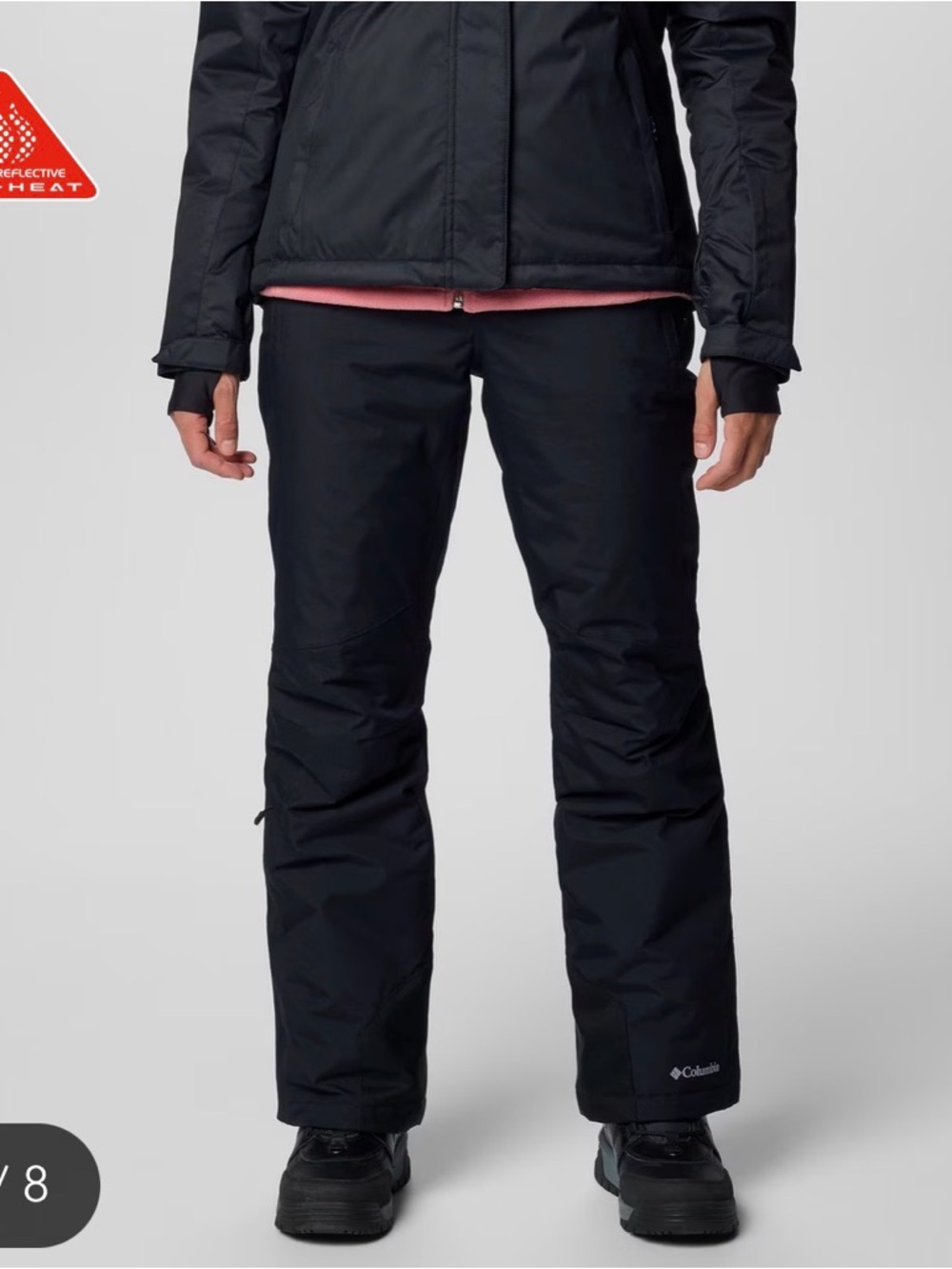 Columbia Black Insulated Women’s Snow Pants